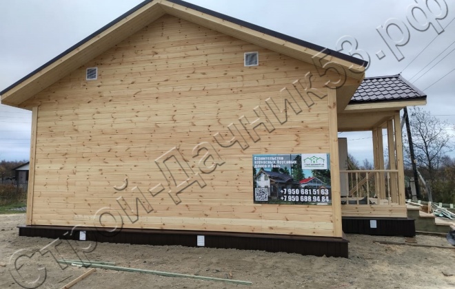 2 Каркасный дом Д-3, 9х8,5 м, 67,5 М²,  Мурманская область, село Ловозеро (1)